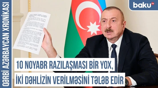 Ermənistan təkcə Mehridəki yox, ikinci dəhlizin açılması ilə bağlı da üzərinə öhdəlik götürüb