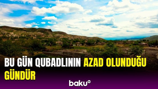 Qubadlının işğaldan azad edilməsindən 4 il keçir