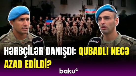 Biz döyüş meydanında ailəmizi fikirləşməmişik | Qubadlı azadlığının 4-cü ilində