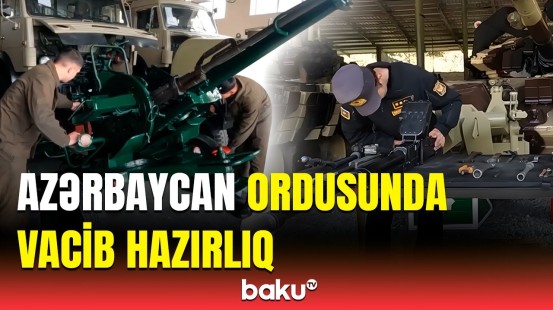 Ordumuzun hazırlığından görüntülər | Müdafiə Nazirliyi məlumat yaydı