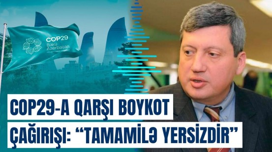 Tofiq Zülfüqarov COP29-u boykot edənlərə od püskürdü | Əgər səsvermənin nəticəsi belədirsə…