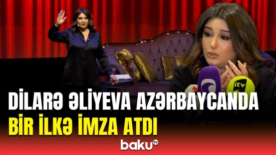 Dilarə Əliyeva səhnədə | İlk dəfə qadın “Stand up”çının konserti keçirildi