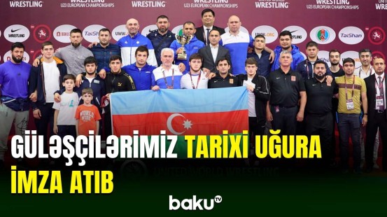 Güləşçilərimiz U-23 dünya çempionatında 8 medal qazanıblar