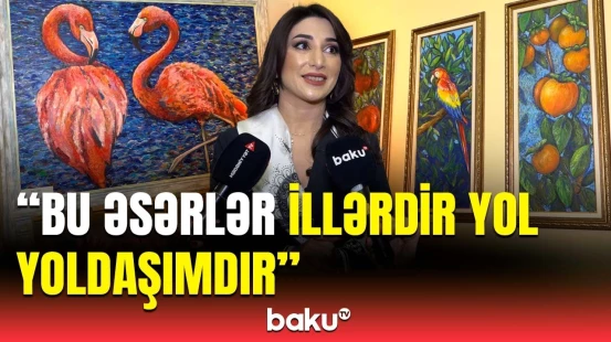 Rəssam Səkinə Bağırovanın "Bəzən bir ümid" adlı fərdi sərgisi keçirildi