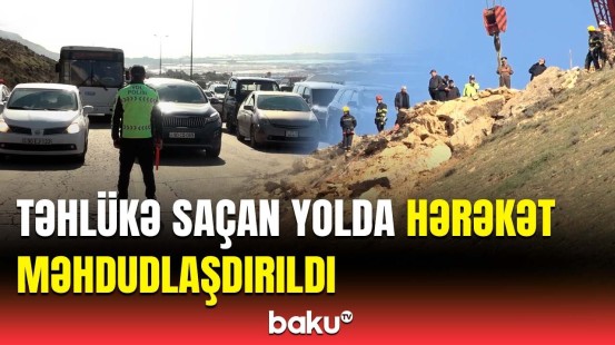 Sürücüləri qorxuya salan yolda son vəziyyət | Hansı işlər görülür?