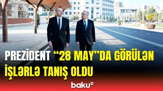 Bakı Dəmiryol Vağzalı və “28 May” stansiyasının qarşısında hansı abadlıq işləri görüldü?