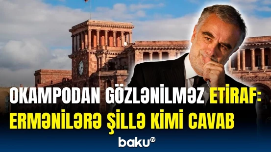 Okampo illər sonra boynuna aldı | Ermənistan bunu edib!