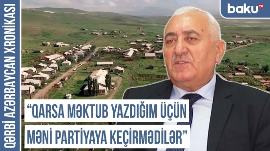 “Rayon İK sədrinə dedim ki, Bakıda ermənilərin zirzəmisində kirayədə qalıb oxumuşam"