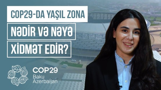 COP29-da Yaşıl Zona nədir və nəyə xidmət edir? - COP BAKU