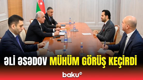 Azərbaycan Baş naziri Müsəlman Ağsaqqalları Şurasının Baş katibi ilə görüşdü