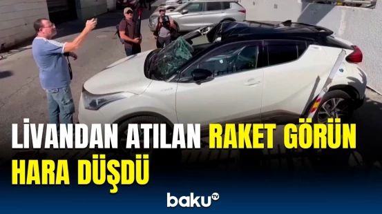 İsrail hava limanında sərnişinlərin başına iş gəldi | Hadisə yerindən son görüntülər