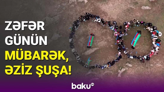 30 il səni gözlədik... | Şuşa sakinlərindən Zəfər fləşmobu