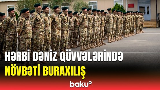 "Sualtı hücum xüsusi təyinatlı kursu"nun buraxılış mərasimi | Hərbçilərimiz mükafatlandırıldı