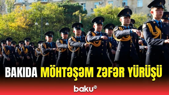 8 Noyabr - Zəfər Günü münasibətilə "Zəfər yürüşü" keçirildi