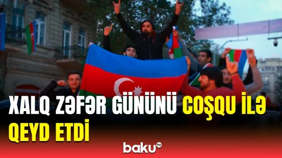 Noyabrın 8-i nələr yaşandı? - Xalqımızın sevinc dolu anları