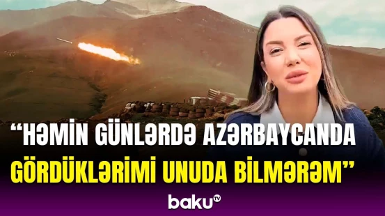 Türk jurnalistlər zəfərimizdən danışdı | Qarabağın Azərbaycan üçün nə demək olduğunu gördük