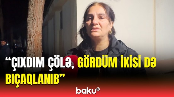 Sumqayıtda dəhşətli qətl hadisəsi baş verib