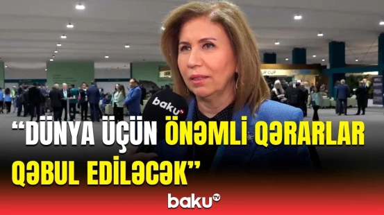 Bahar Muradova COP29-un vacibliyindən danışdı | Biz dözə bilməzdik ki...