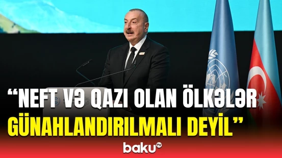 Biz realist olmalıyıq | Prezidentdən təbii sərvətlərin bazara çıxarılması barədə açıqlama
