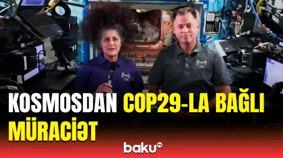 NASA əməkdaşları COP29-la bağlı Azərbaycana təşəkkür etdi