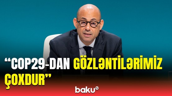 Saymon Stil iqlim dəyişikliyi ilə bağlı əməkdaşlığın vacibliyindən danışdı