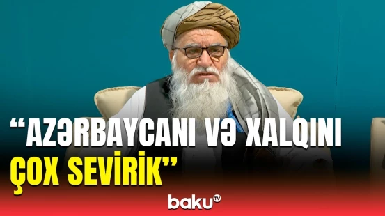 "Taliban" rəsmisi Qarabağdan danışdı | Azərbaycan problemlərin öhdəsindən ustalıqla gəlir