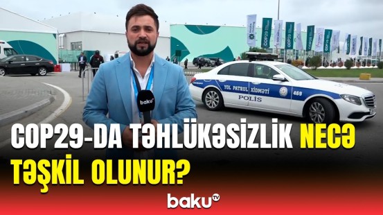 COP29-la bağlı ciddi təhlükəsizlik tədbirləri görüldü | Bakı Olimpiya Stadionundan görüntülər