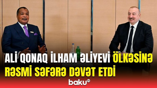 İlham Əliyev və Konqo Prezidenti arasında mühüm müzakirələr