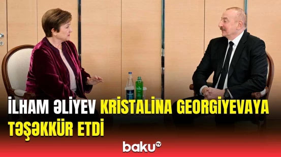 İlham Əliyev Beynəlxalq Valyuta Fondunun sərəncamçı direktoru ilə görüşüb