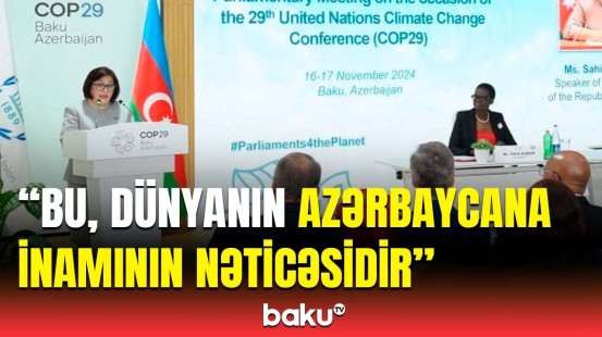 Sahibə Qafarova COP29-un önəmini vurğuladı | Dünya hansı təhlükələrlə üz-üzədir?