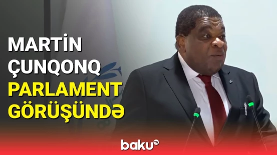 Martin Çunqonqdan iqlim prolemlərindən danışdı | Gələcək nəsillərin rifahını qorumaq üçün...