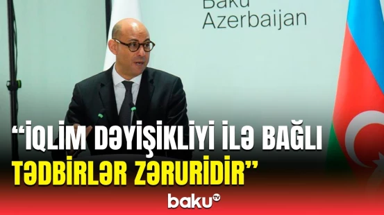 Saymon Stil iqlim maliyyəsində irəliləyişə çağırıb | Planlar kağız üzərində söz olaraq qala bilməz!