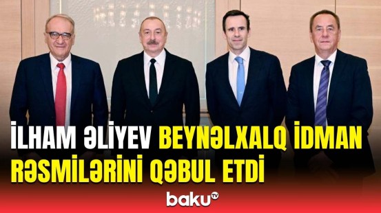 Beynəlxalq Kanoe, Avarçəkmə və Draqon Qayıqları federasiyalarının prezidentləri Bakıda