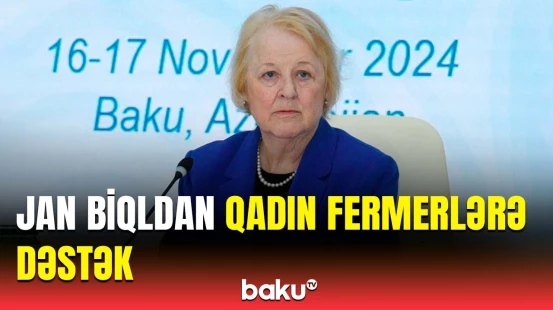 COP29-da qadın fermerlərdən bəhs olundu