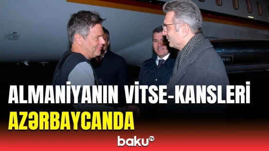 Almaniya vitse-kansleri Robert Habek COP29-da iştirak edəcək