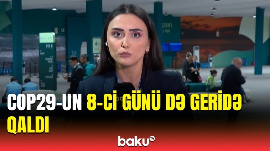 COP29-un 8-ci günündə nələr baş verdi?