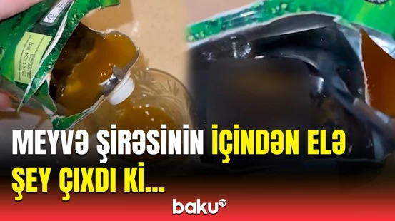 Görənləri dəhşətə gətirən mənzərə | AQTA məsələ ilə bağlı hərəkətə keçdi