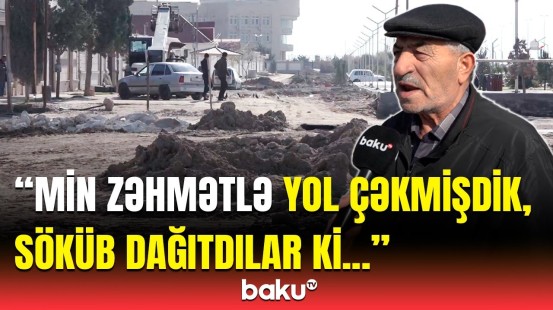 İdarə sakinləri necə aldatdı? - Palçığın içində qalmışıq, gərək rezin "sapoq" geyinək ki...