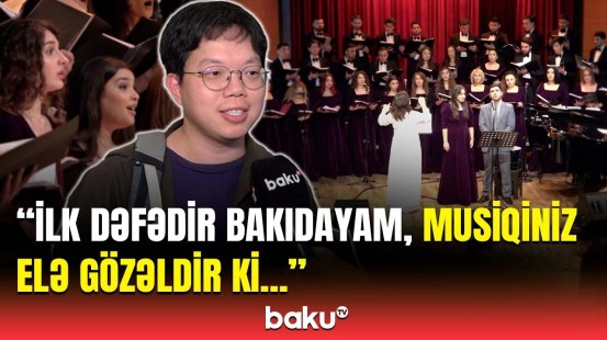 COP29 çərçivəsində “Sərhədsiz musiqi” adlı konsert keçirildi | Əcnəbi qonaqlar Bakıda