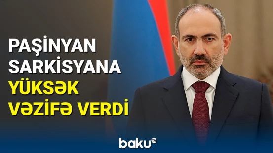 Ermənistan DİN-in rəhbəri Sarkisyan oldu | Paşinyandan ölkə üçün vacib qərar