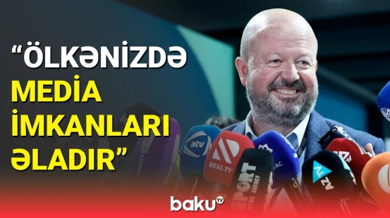 Aleksandr Sayer COP29-da media ilə bağlı yaradılan şəraitdən danışdı