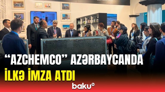 "AZCHEMCO" COP29-da | Şirkət direktoru gələcək hədəflərdən danışdı