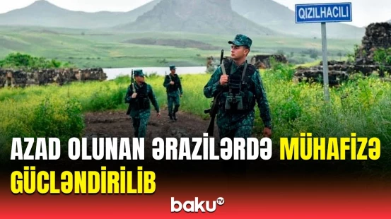 Sərhəd Qoşunları komandanı azad olunan ərazilərdə yaradılan strukturlardan danışdı