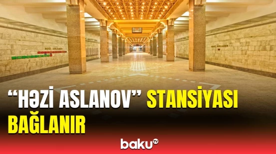 Qatarlar "Əhmədli" stansiyasına qədər hərəkət edəcək | Sərnişinlərin diqqətinə!