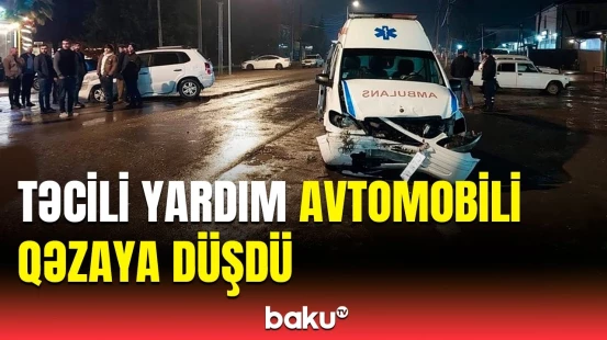 Lənkəranda dəhşətli qəza | Yaralılar var