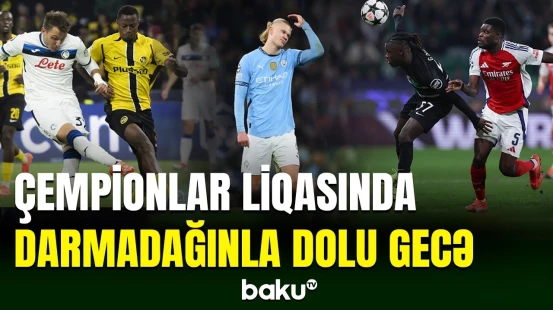 Çempionlar Liqasında 5-ci turun oyunları keçirilir