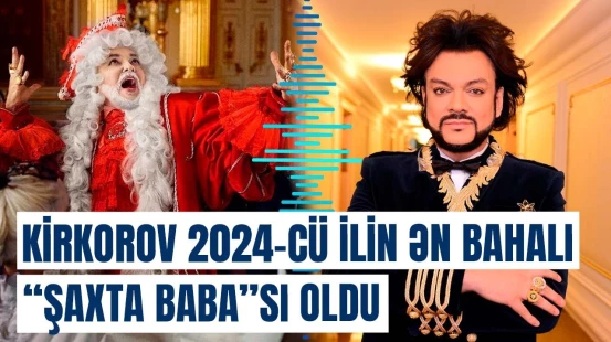 Kirkorovu "Şaxta baba" kimi görmək istəyənlər milyonlar ödəməlidir | Qiymət açıqlandı
