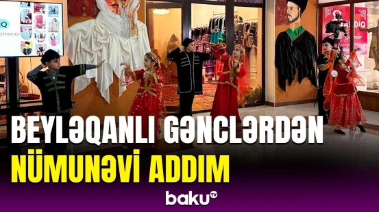 Beyləqanda milli geyimlərdən ibarət studiya açıldı | Burada 100-ə yaxın çeşidimiz var