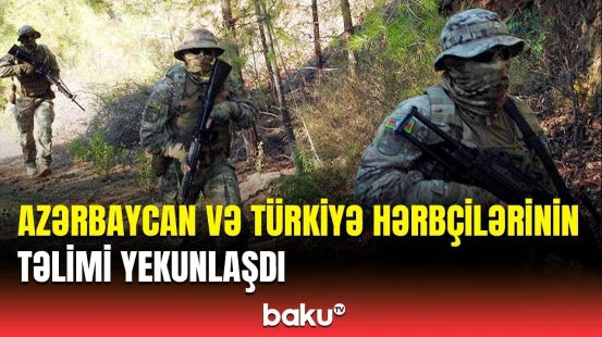 İki ölkənin  "SAT-SAS-2024" birgə təlimi başa çatdı | Tapşırıqlar uğurla icra edildi