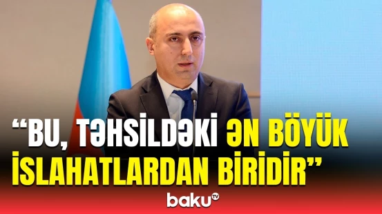Uşaqların 80 faizi... | Emin Əmrullayev təhsil sahəsindəki mühüm addımdan danışdı